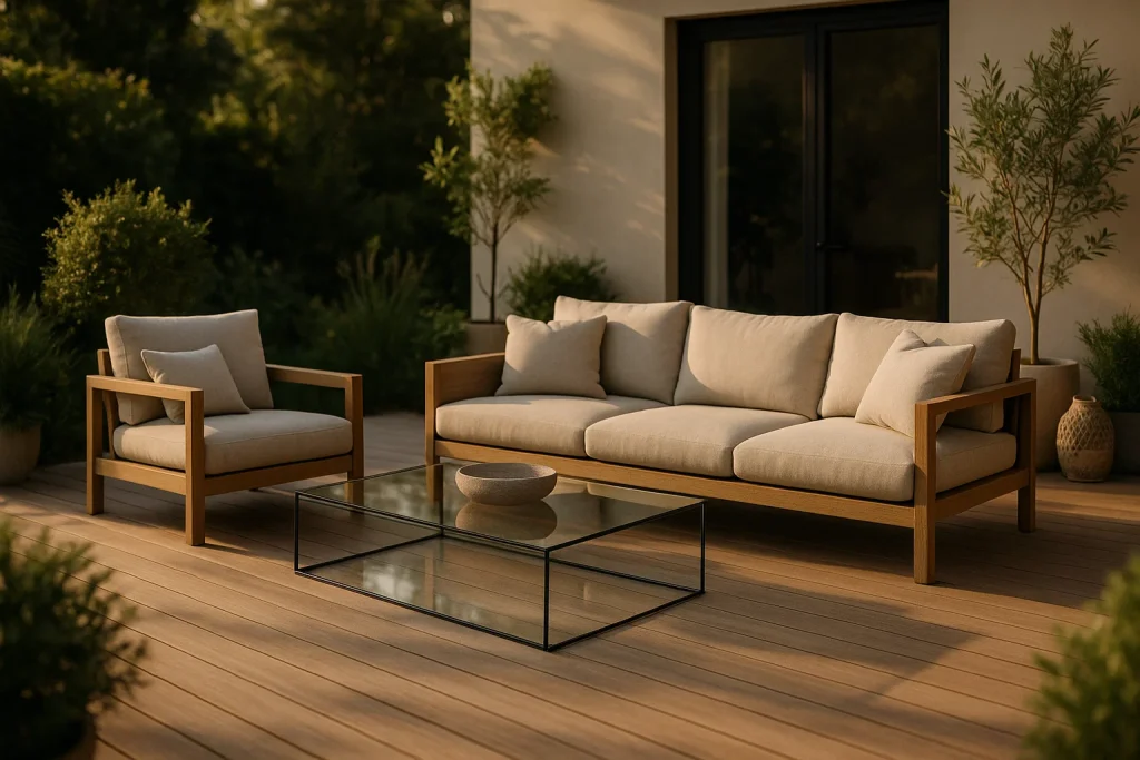 Travertine pool deck installation in Phoenix AZ